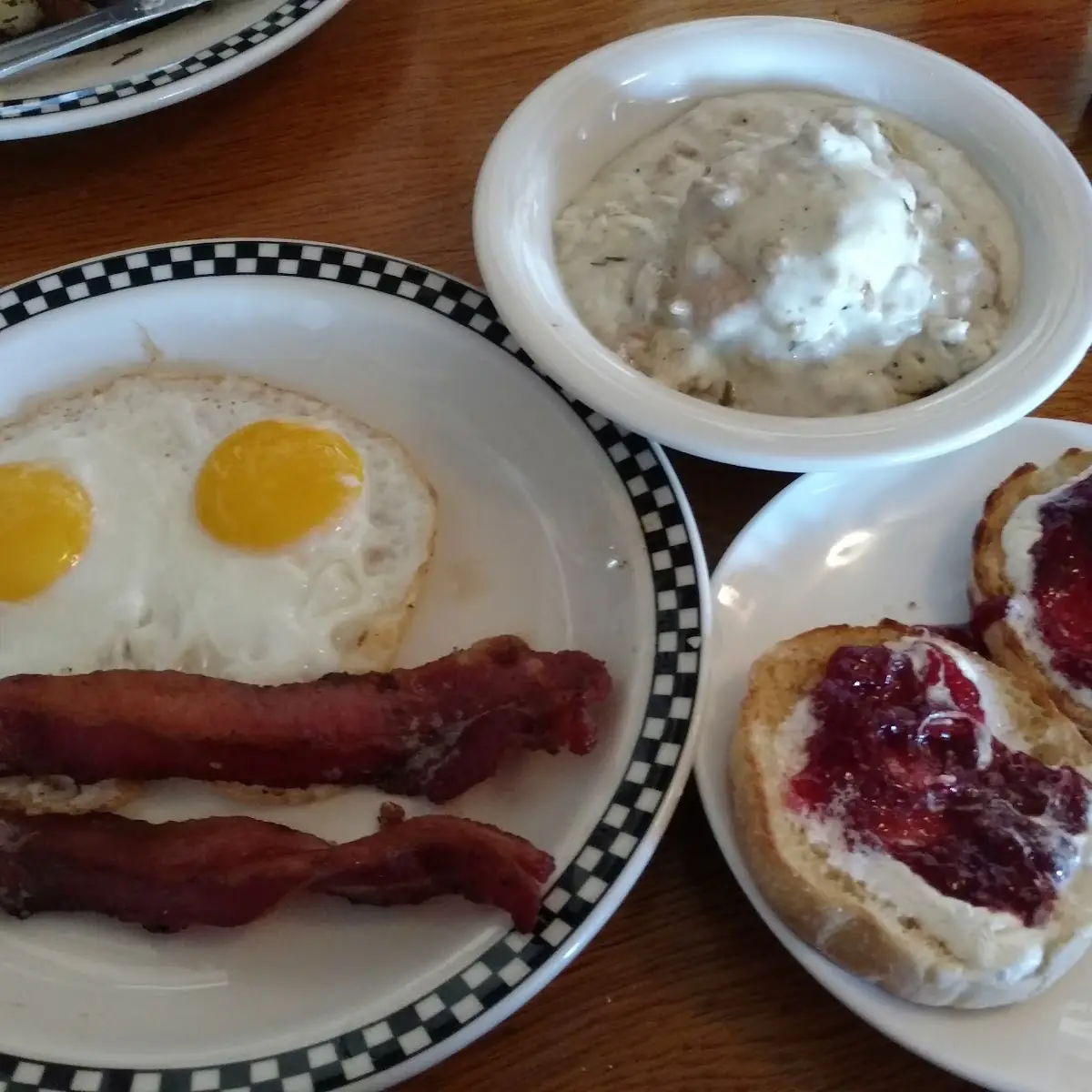 Bacon & Eggs and Toast