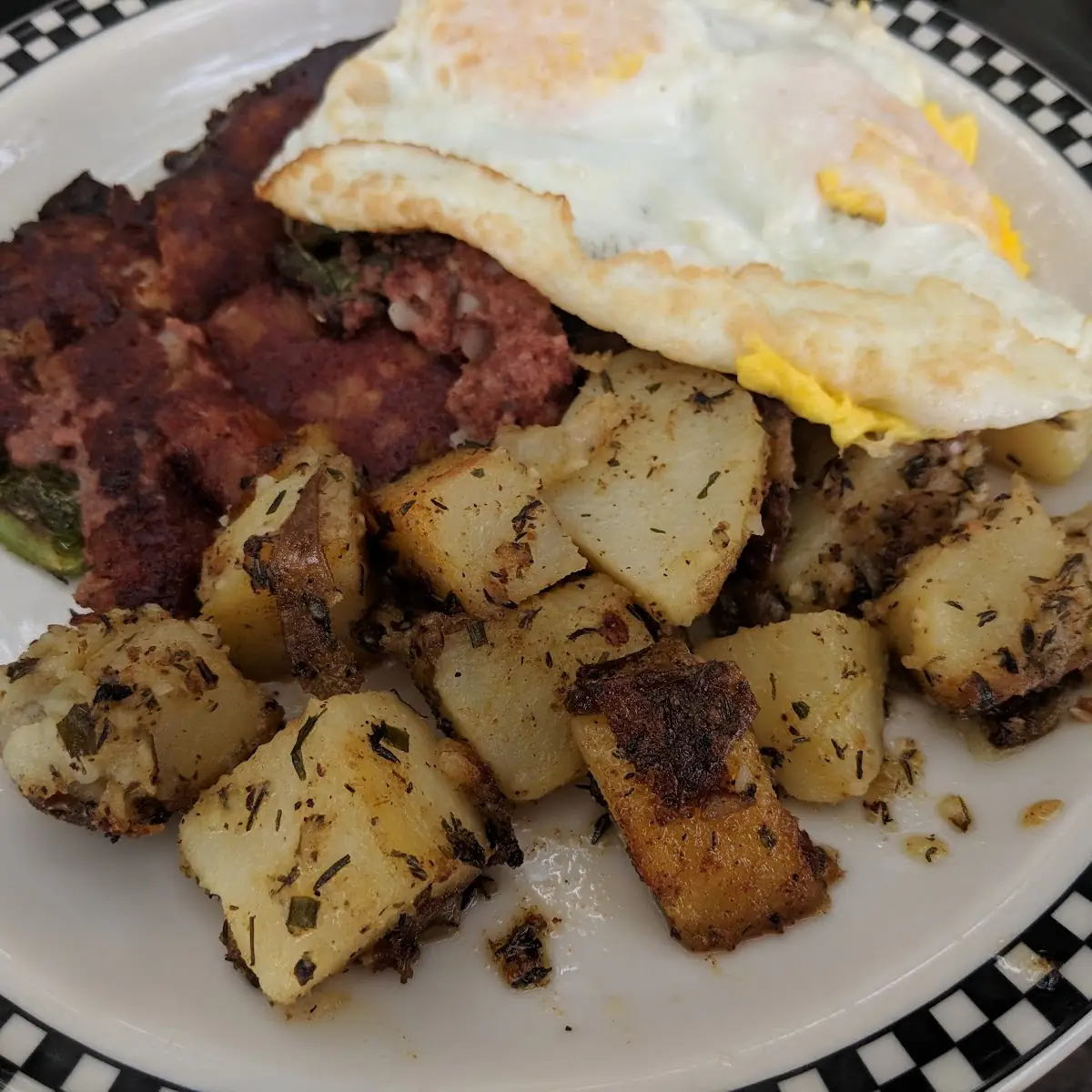 Eggs Corned Beef Hash
