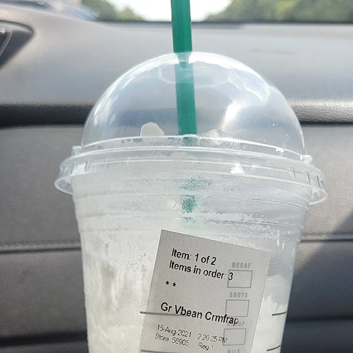 Vanilla Bean Creme FRAP