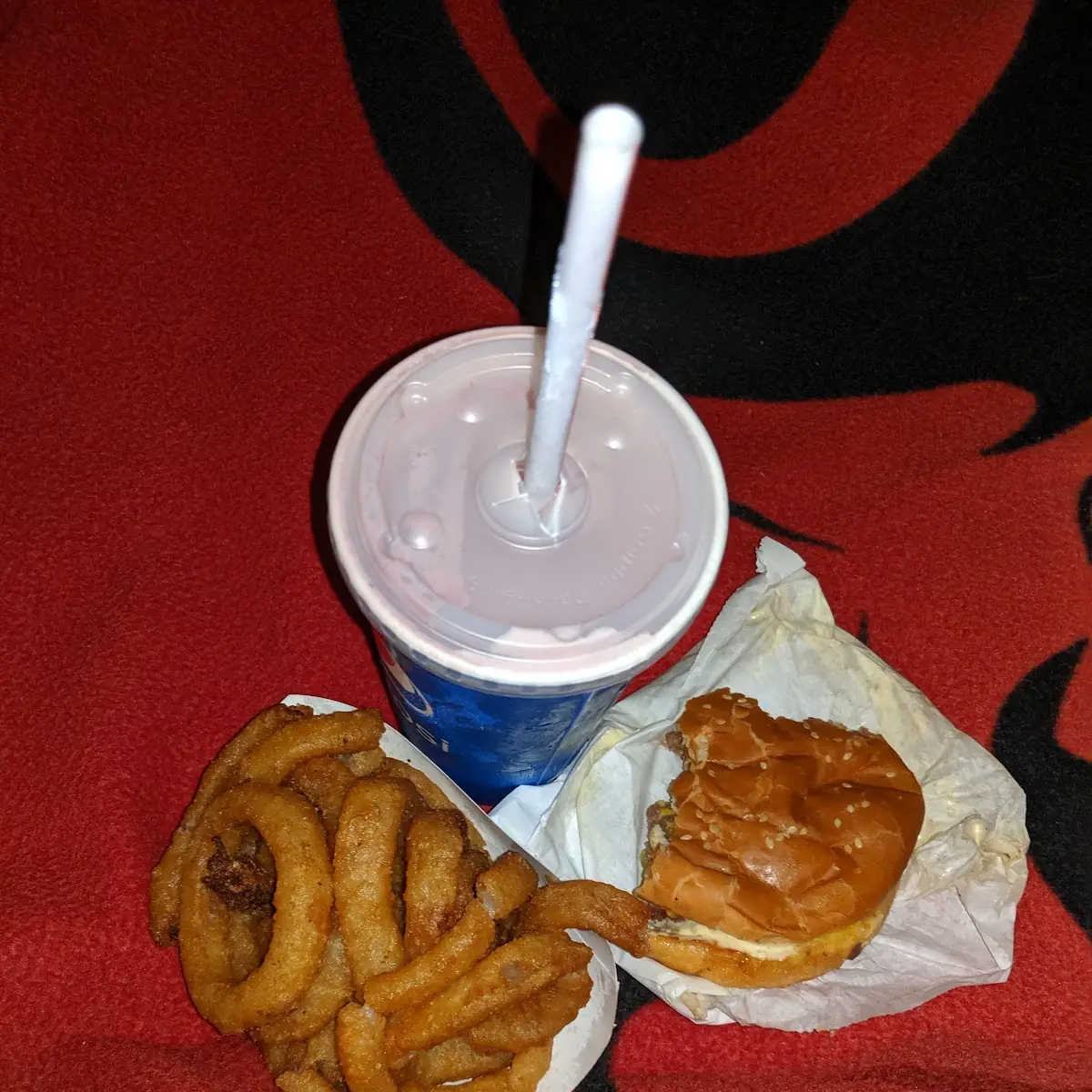 Little Tom Onion Ring and Milk Shake