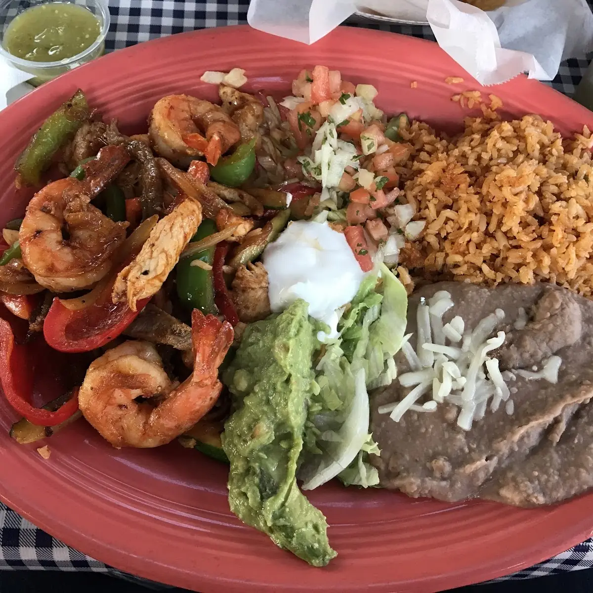 Shrimp Fajitas