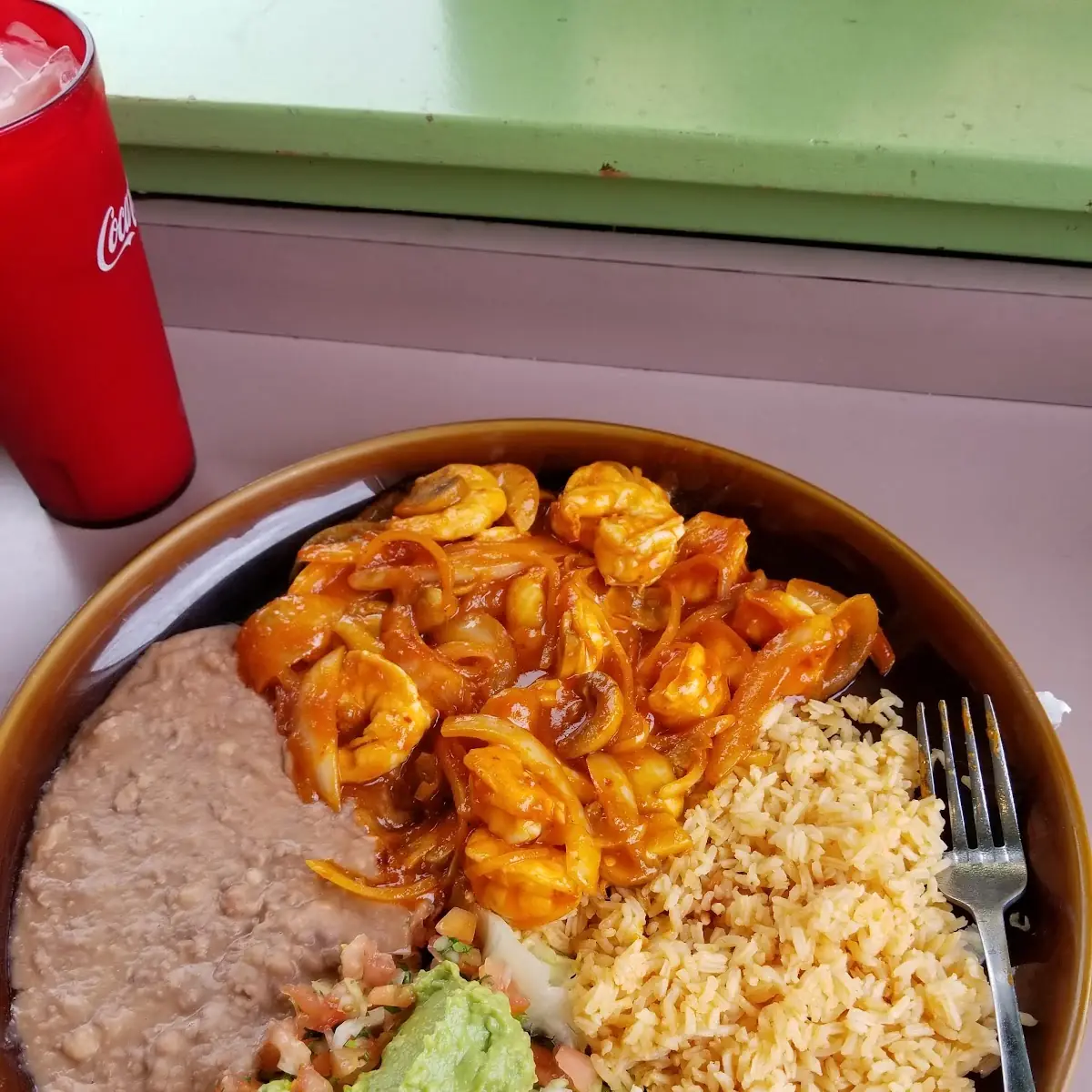Kid's Chicken Taco with Rice and Beans