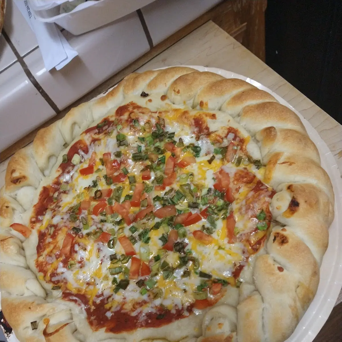 Stuffed Meat Pizza