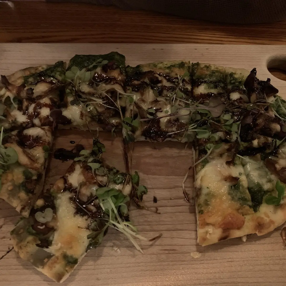 Vegetable Flatbread Pizza