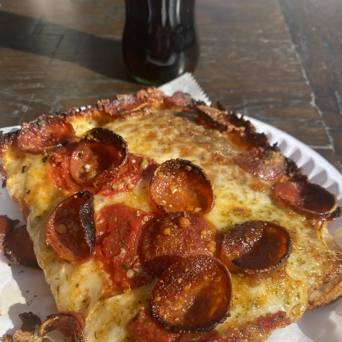 Detroit Pizza Slice