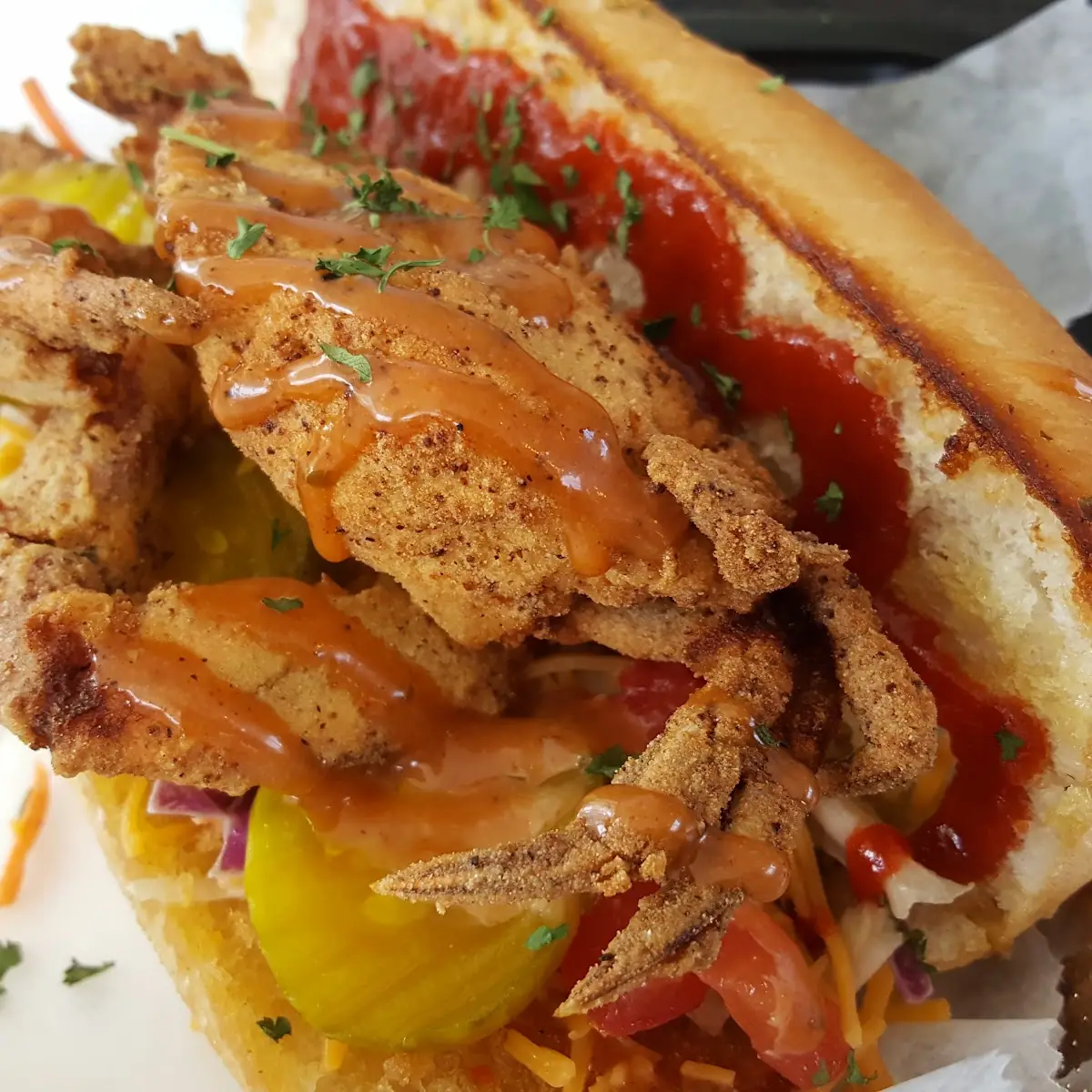 Soft Shell Crab Poboy