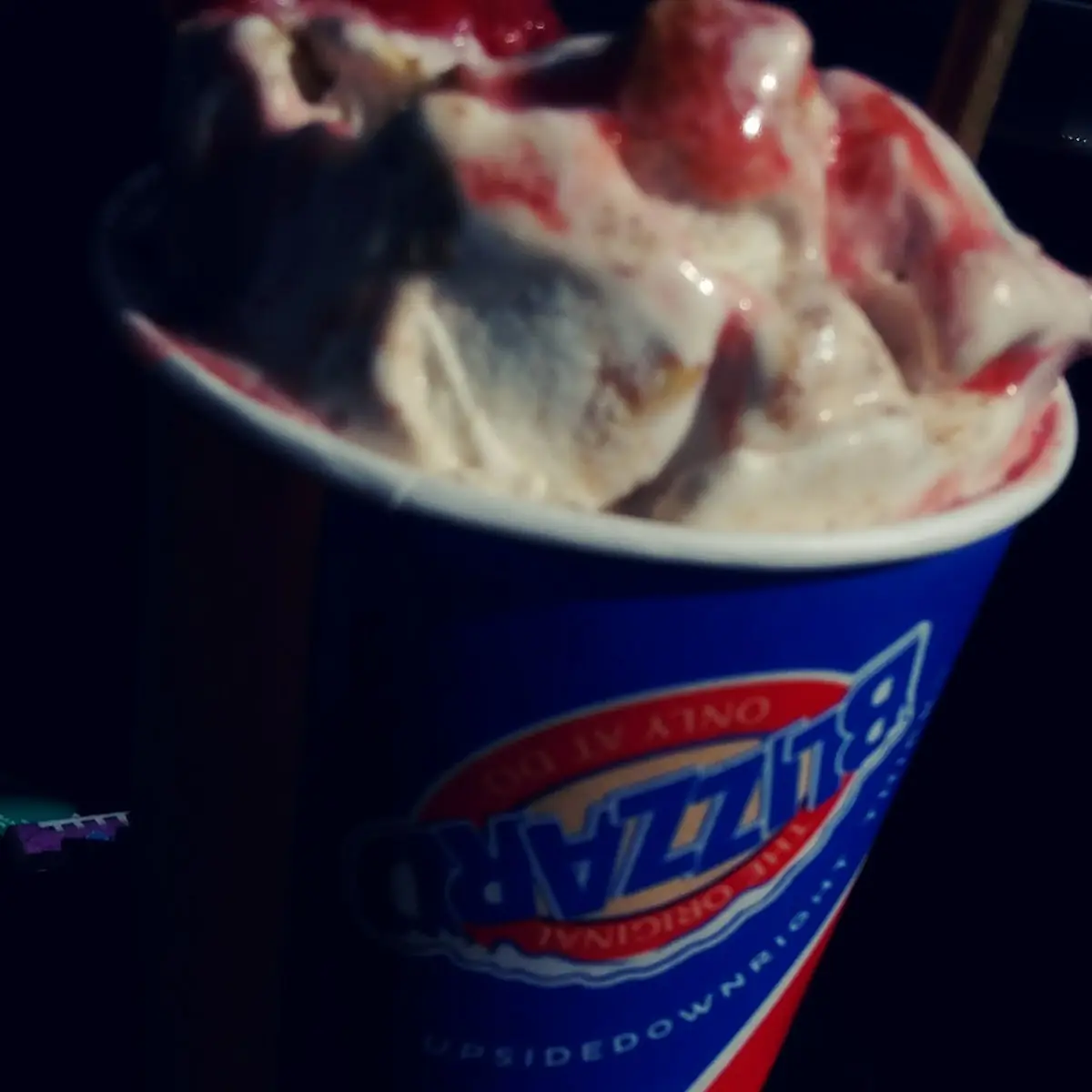 Strawberry Cheesecake Blizzard Treat