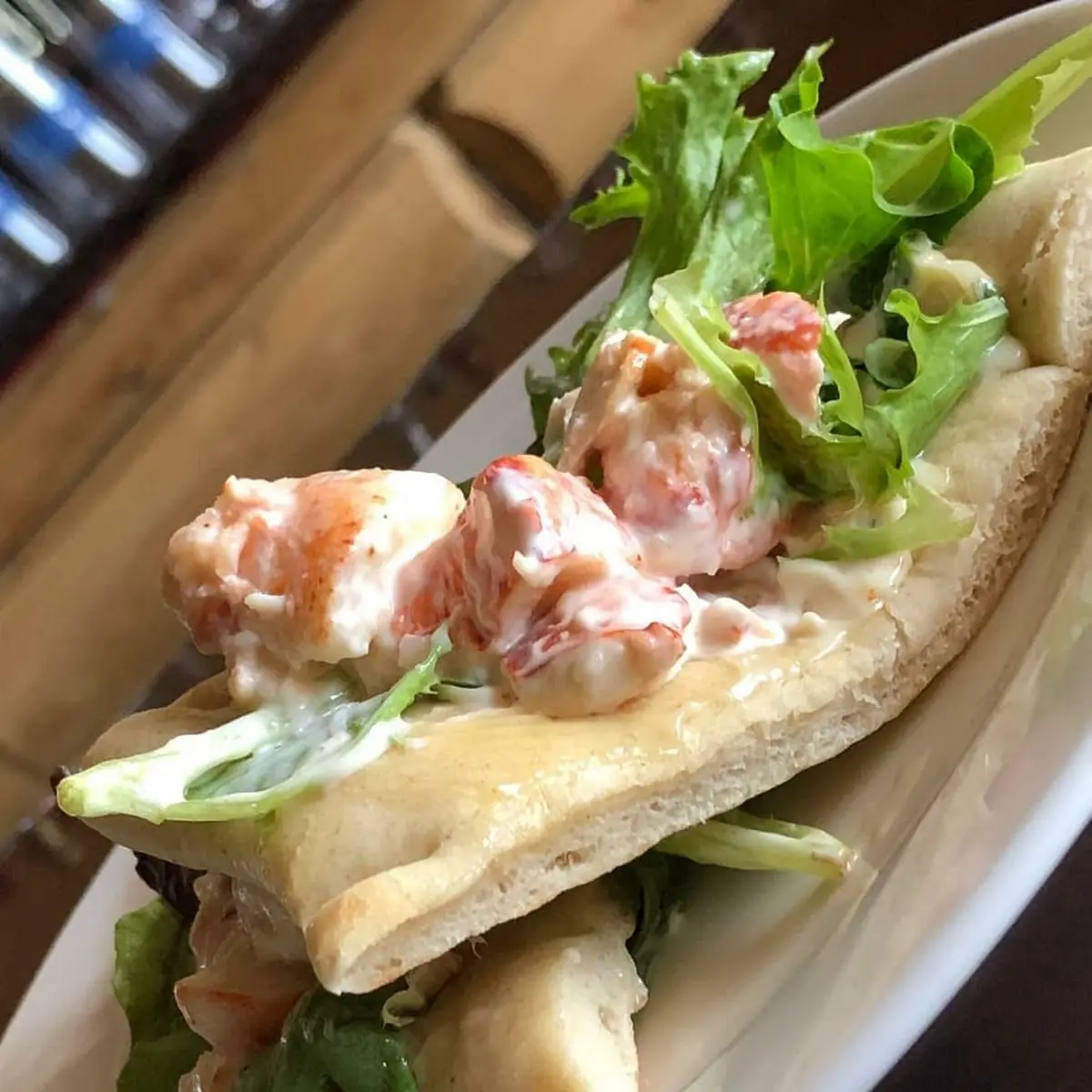 Smoked Lobster Flatbread