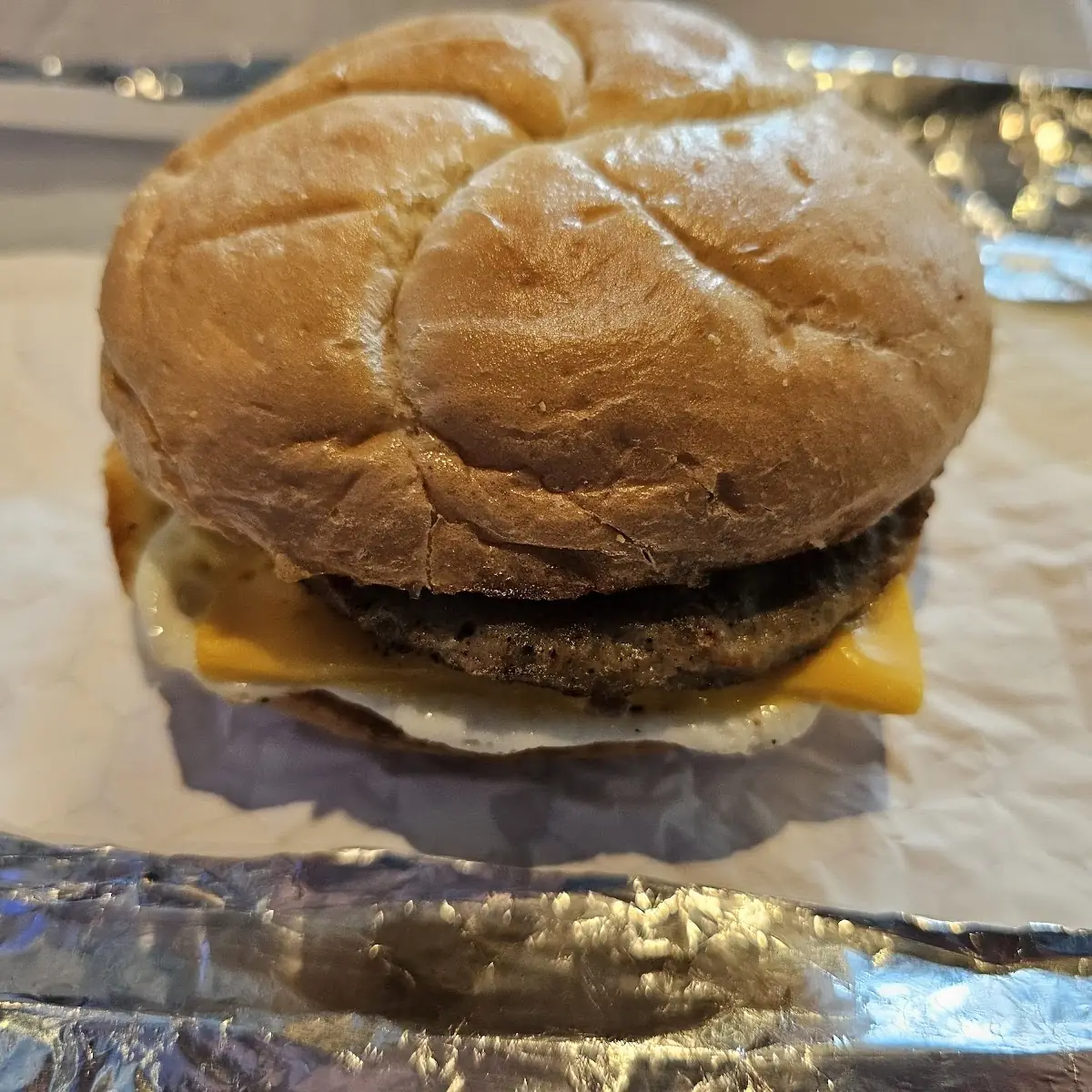 Sausage Egg Cheese Sandwich