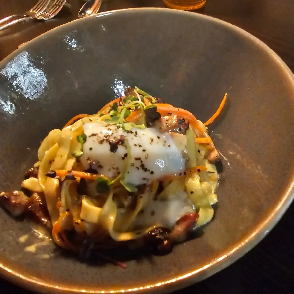 Pork Belly Carbonara