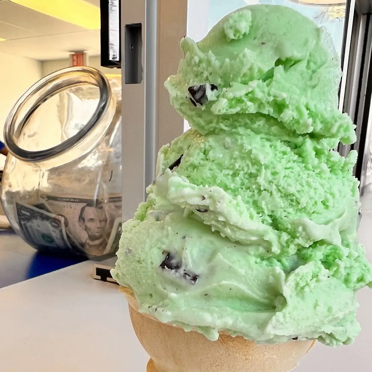 Chocolate Cotton Candy Mint Chocolate Chip