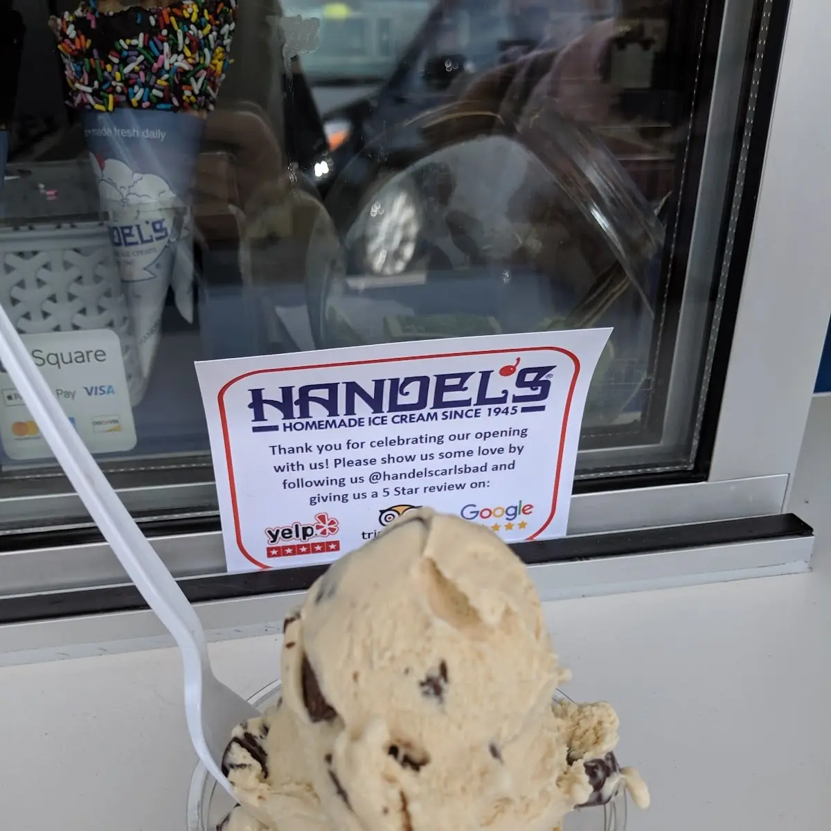 Coffee Chocolate Chip Ice Cream