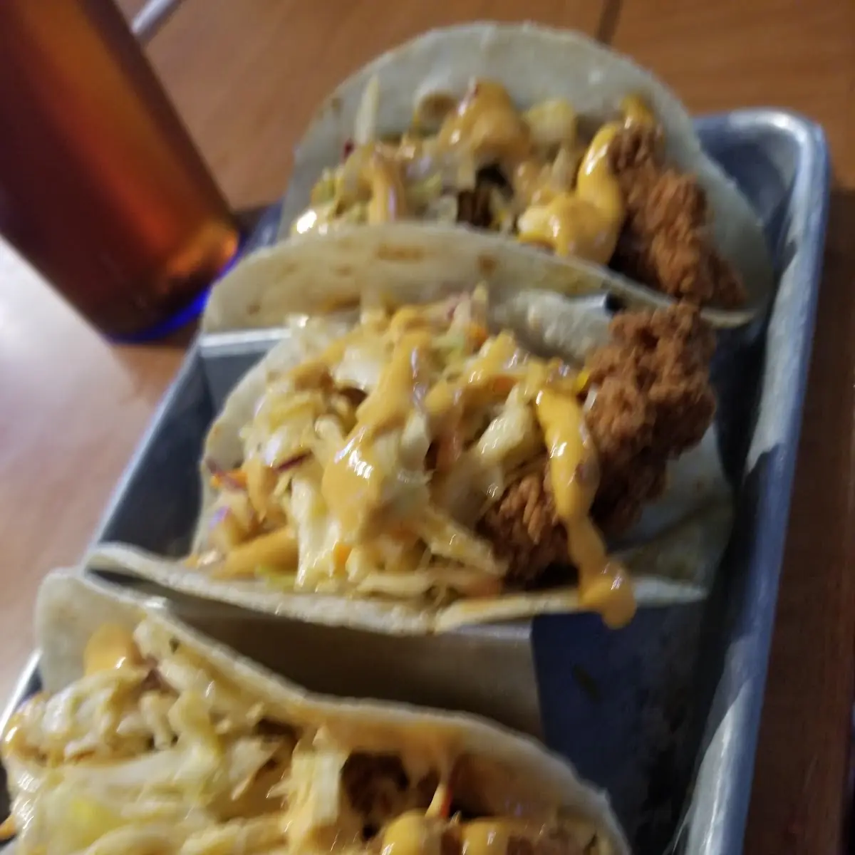 Fried Chicken Tacos