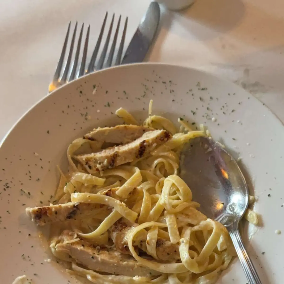 Chicken Alfredo