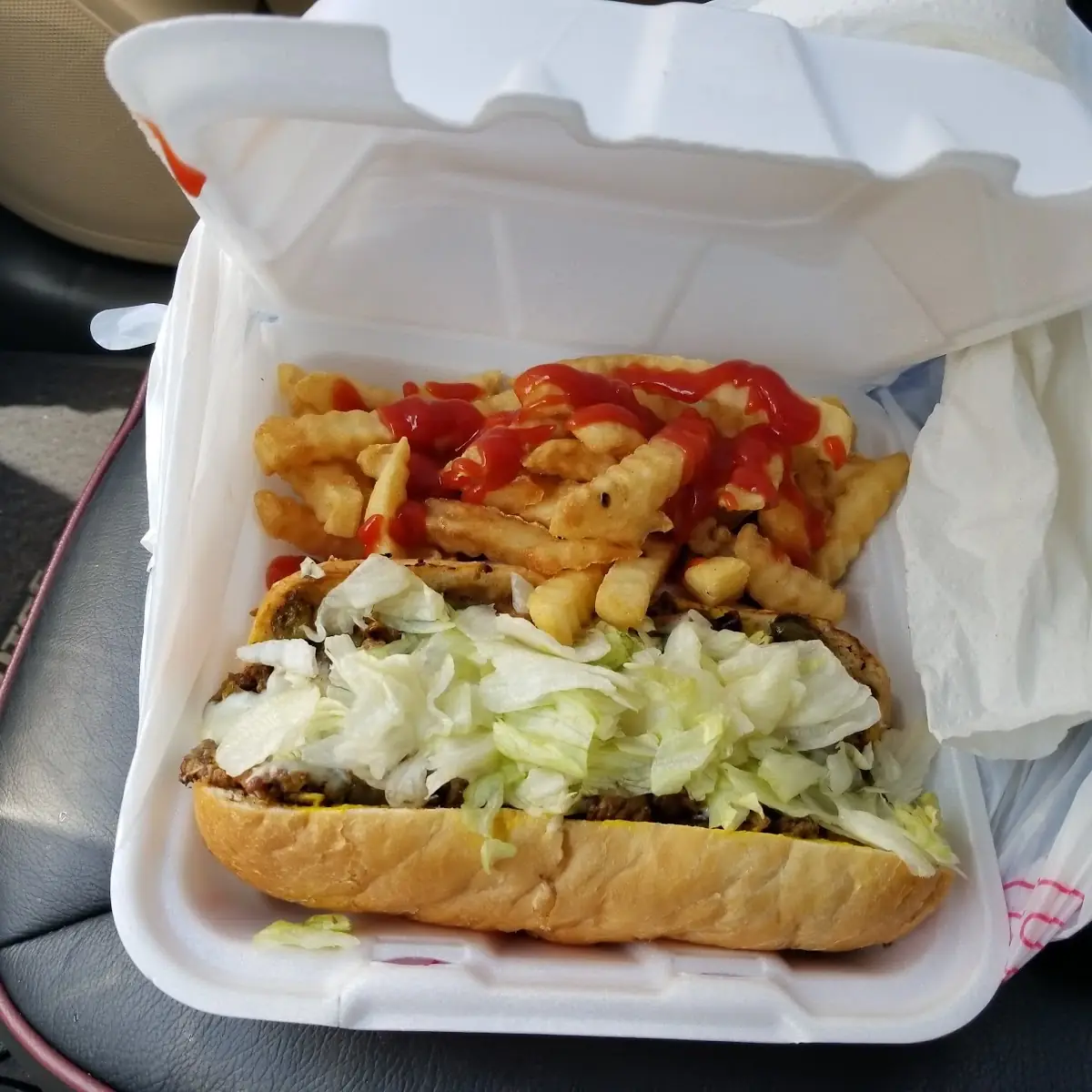 Philly Cheese Steak N Fries
