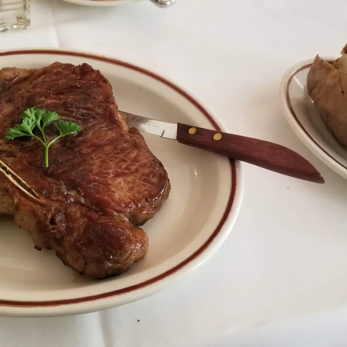 New York Strip with Bleu Cheese
