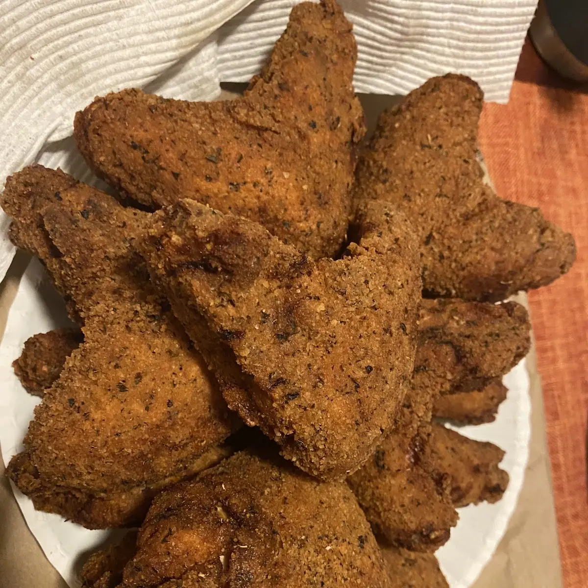 Breaded Chicken Wings