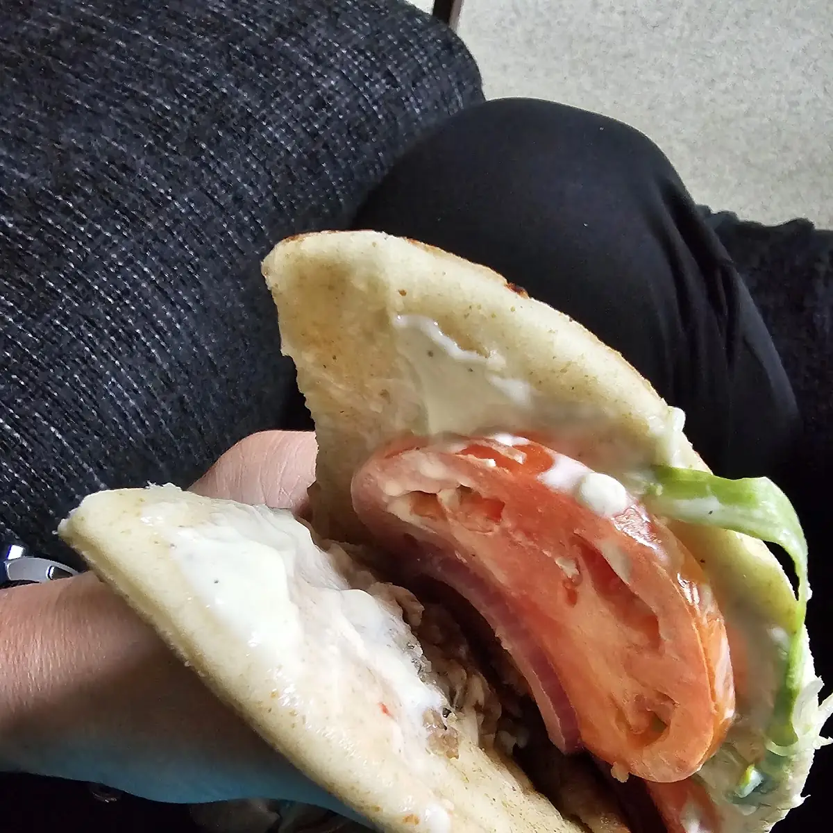 Greek Gyro Sandwich