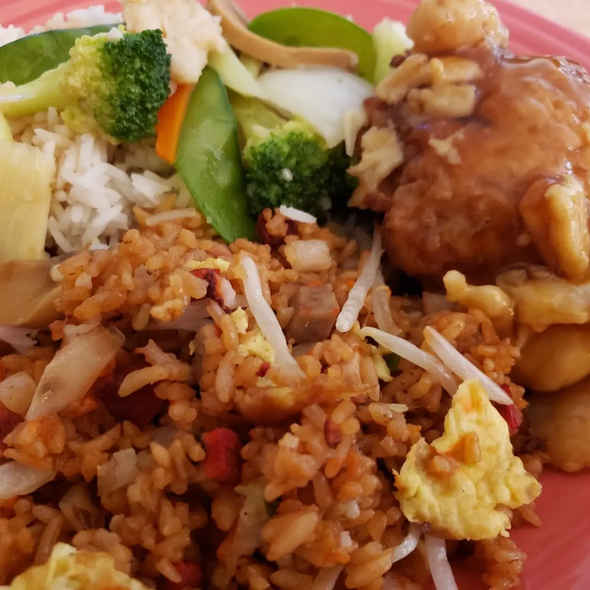 Moo Goo Gai Pan Fried Rice