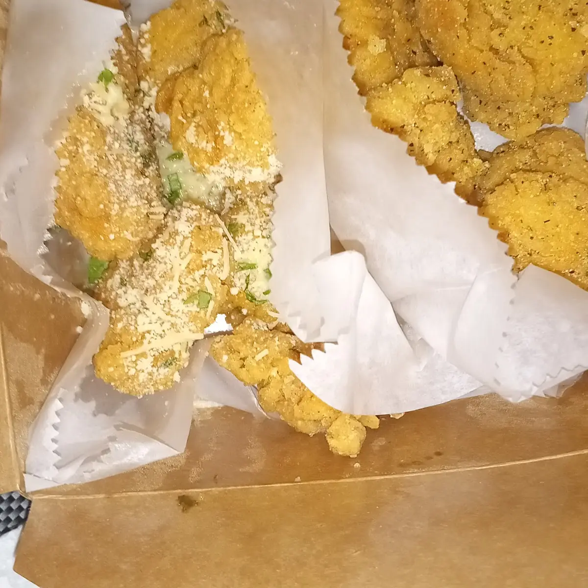 Garlic Parmesan Boneless Wings