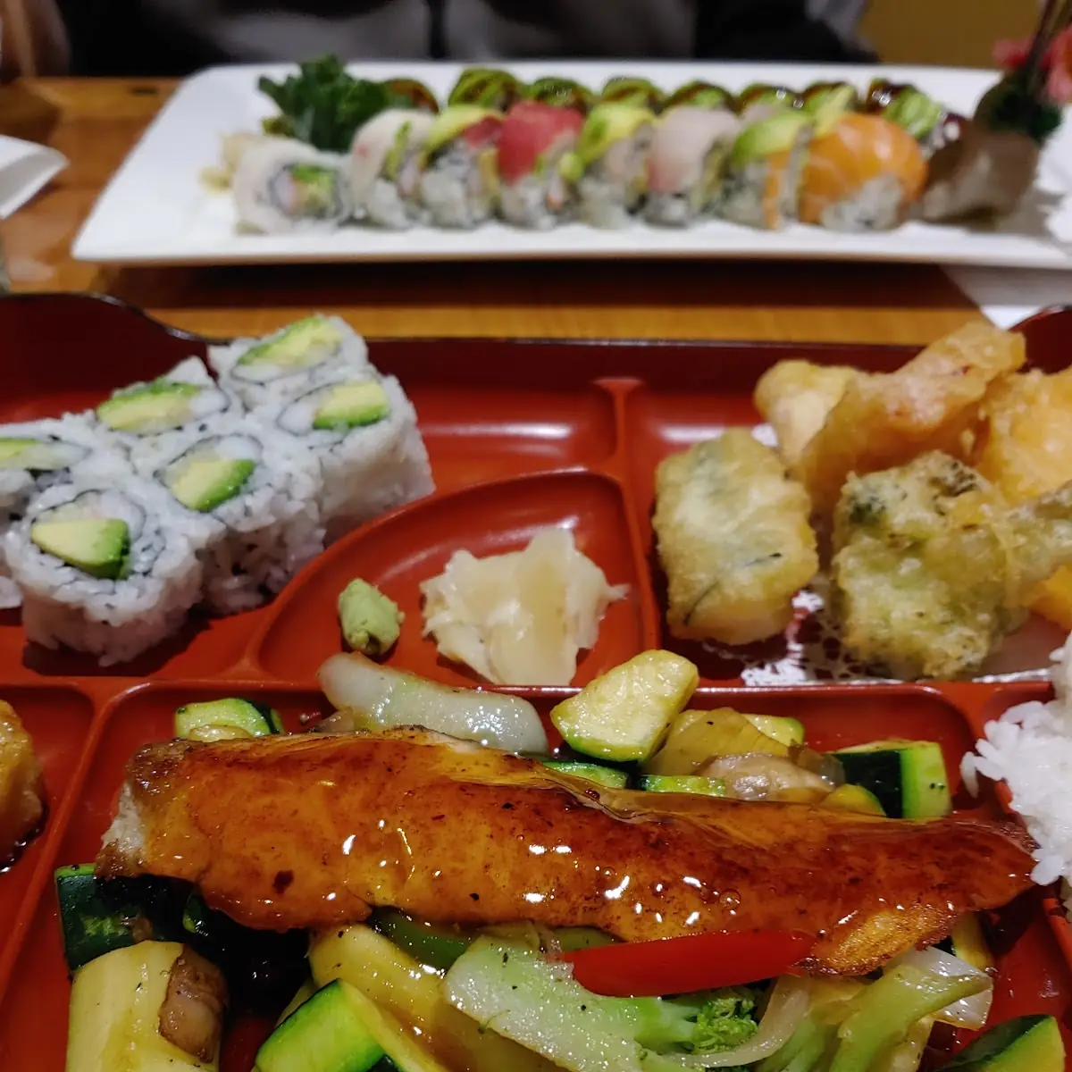 Salmon Bento Box