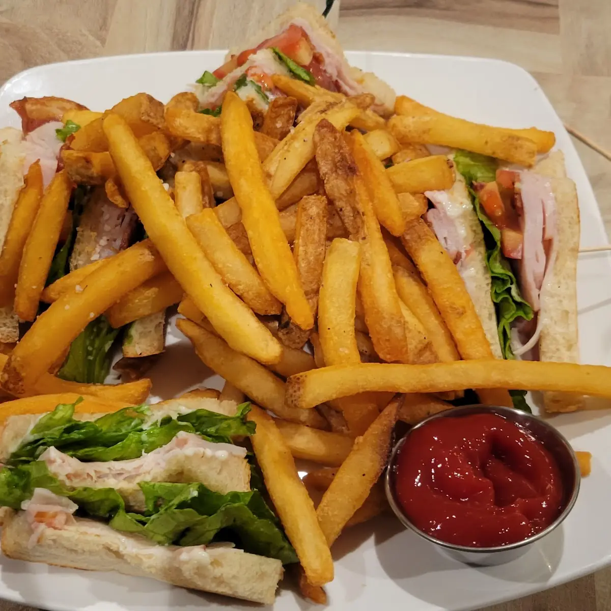 Turkey Club Sandwich