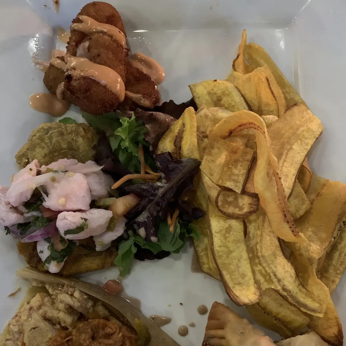 Fried Green Plantains Trio V