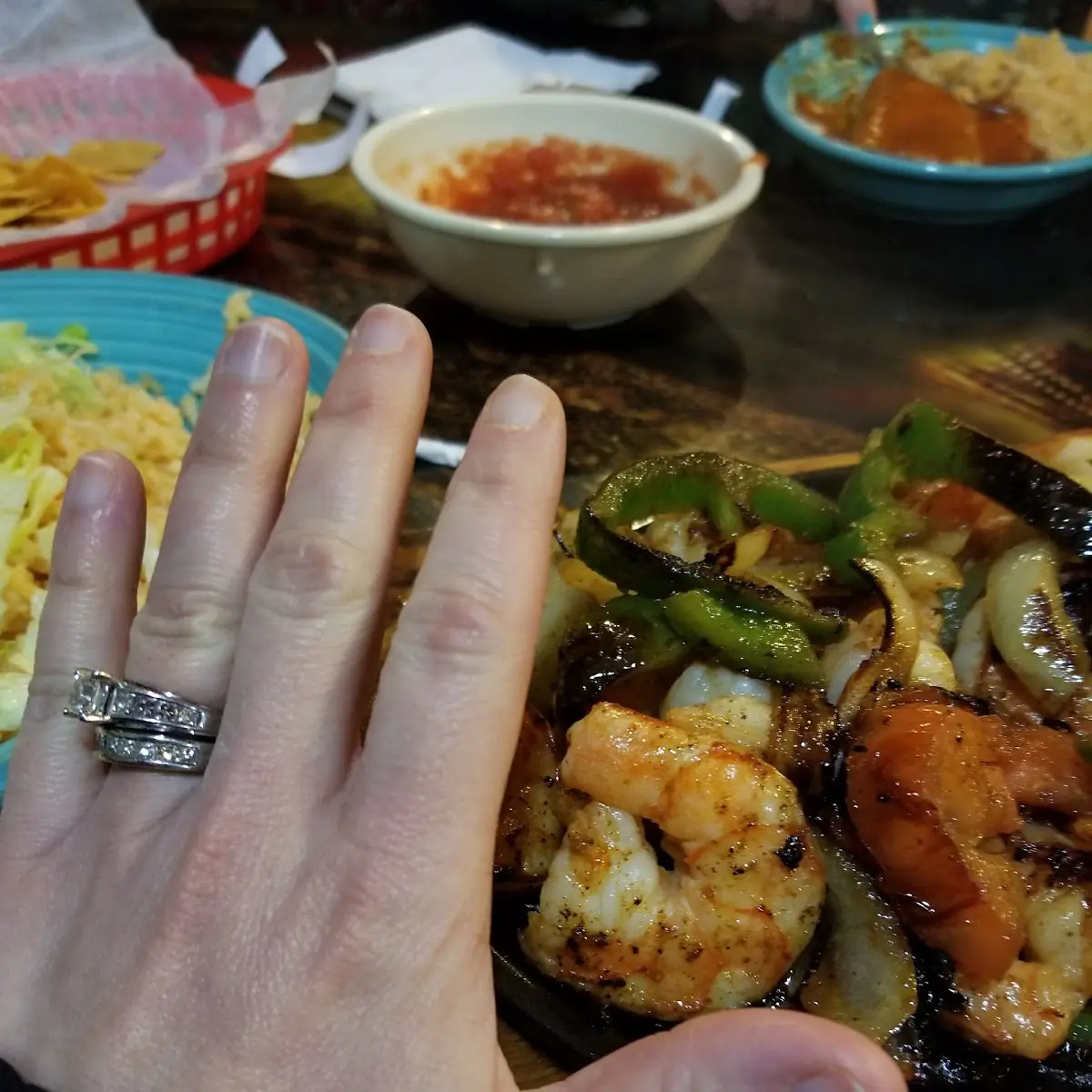 Shrimp Fajitas