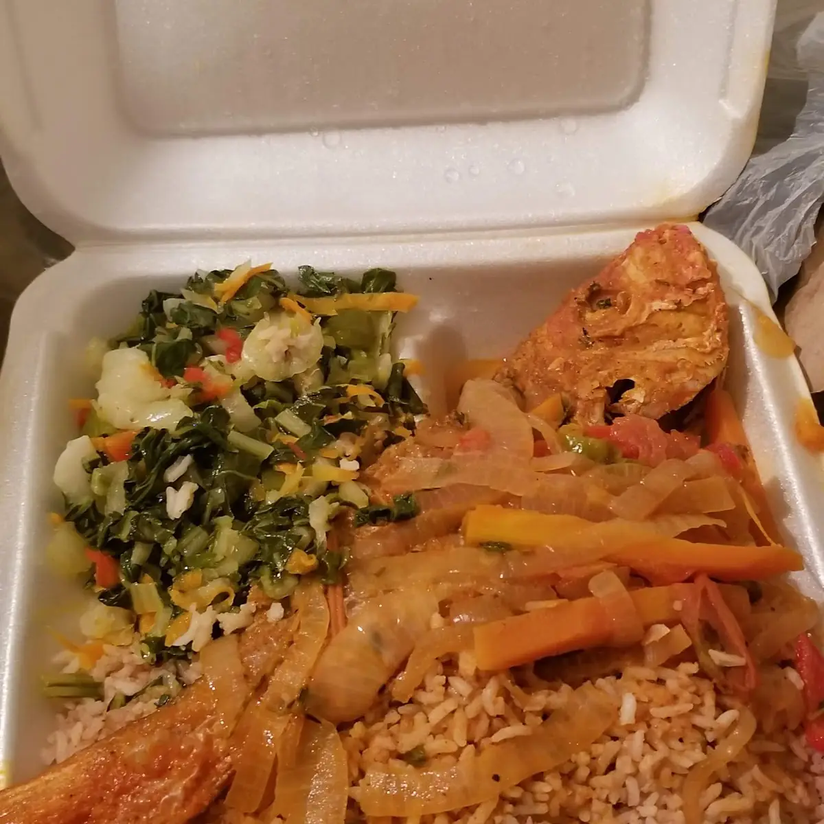 Brown Stew Fish