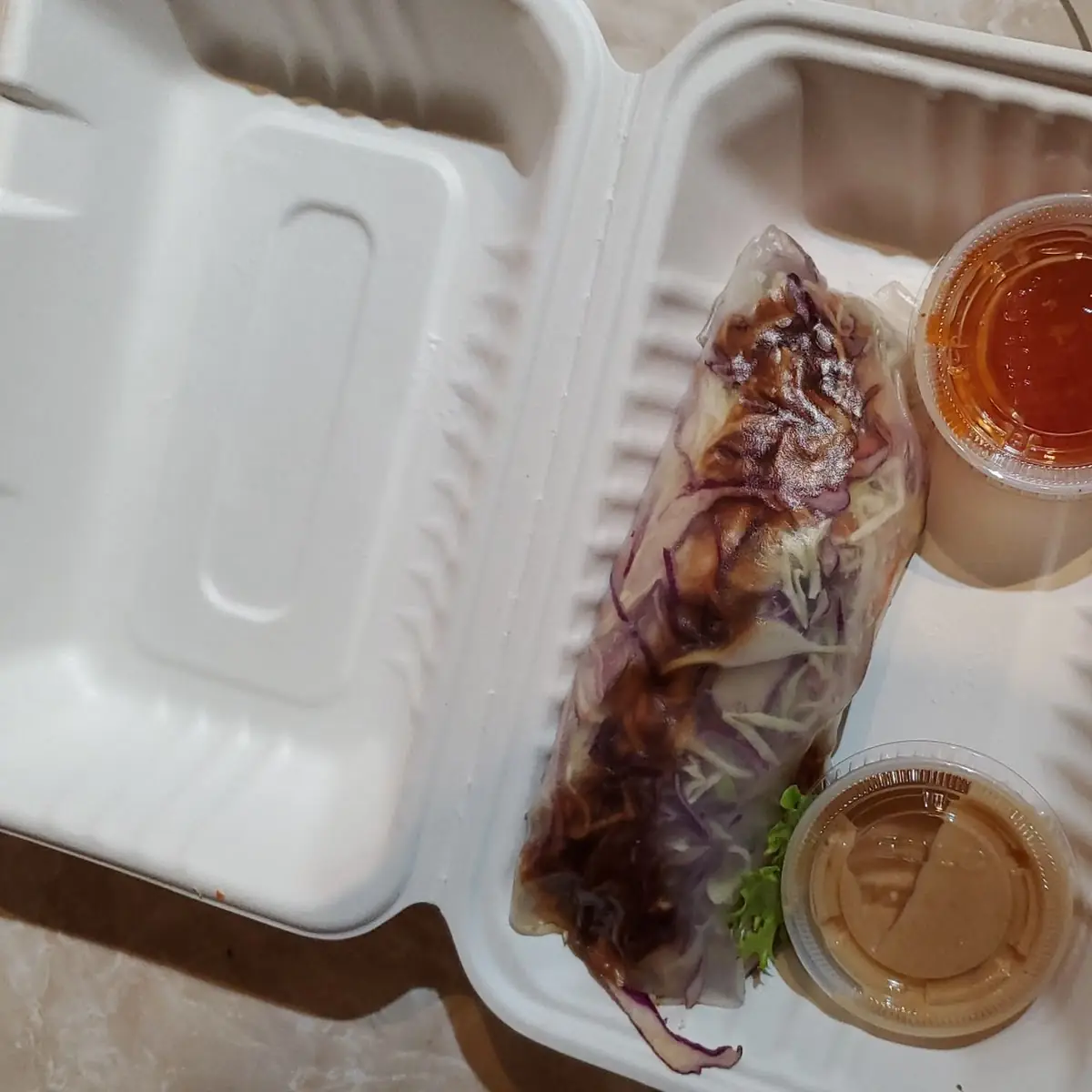 Salad Wrap with Chicken