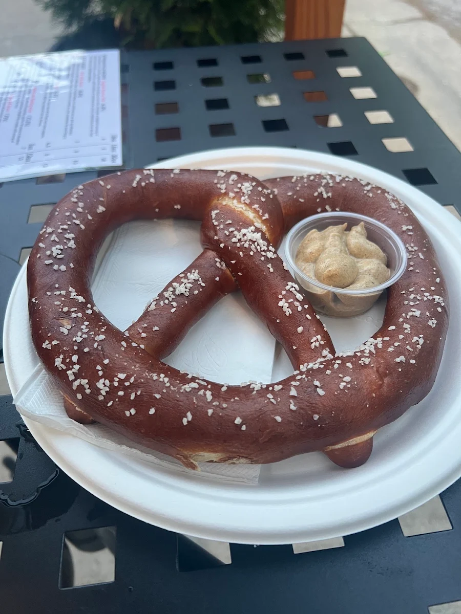 Pretzel and Mustard