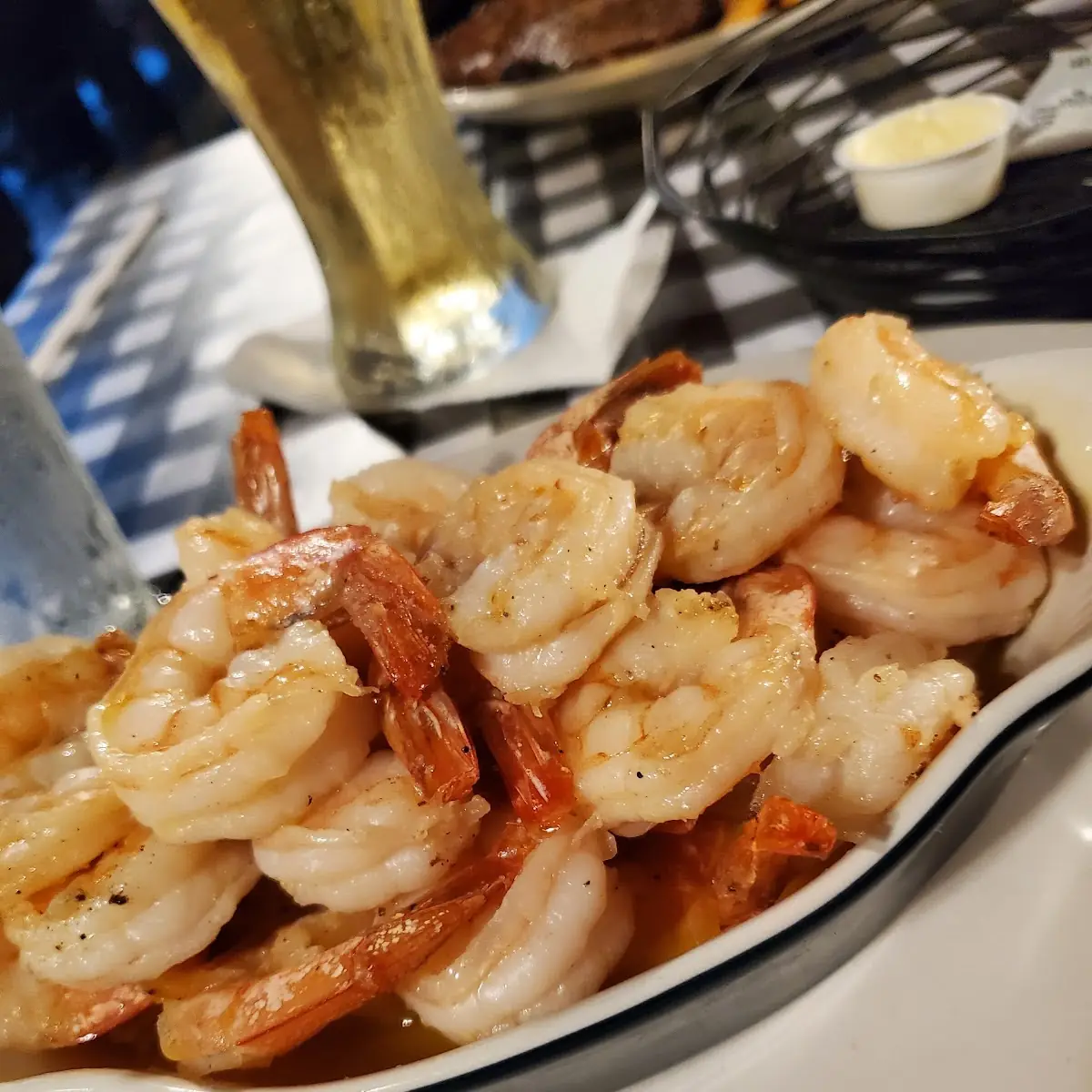 Cooked Shrimp not Grilled