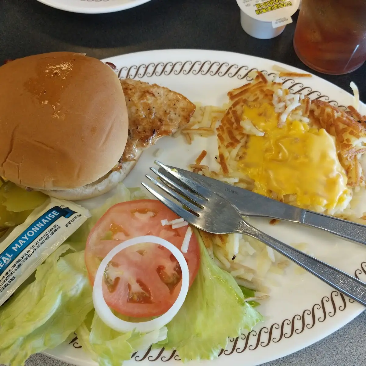 Chicken Bacon Burger