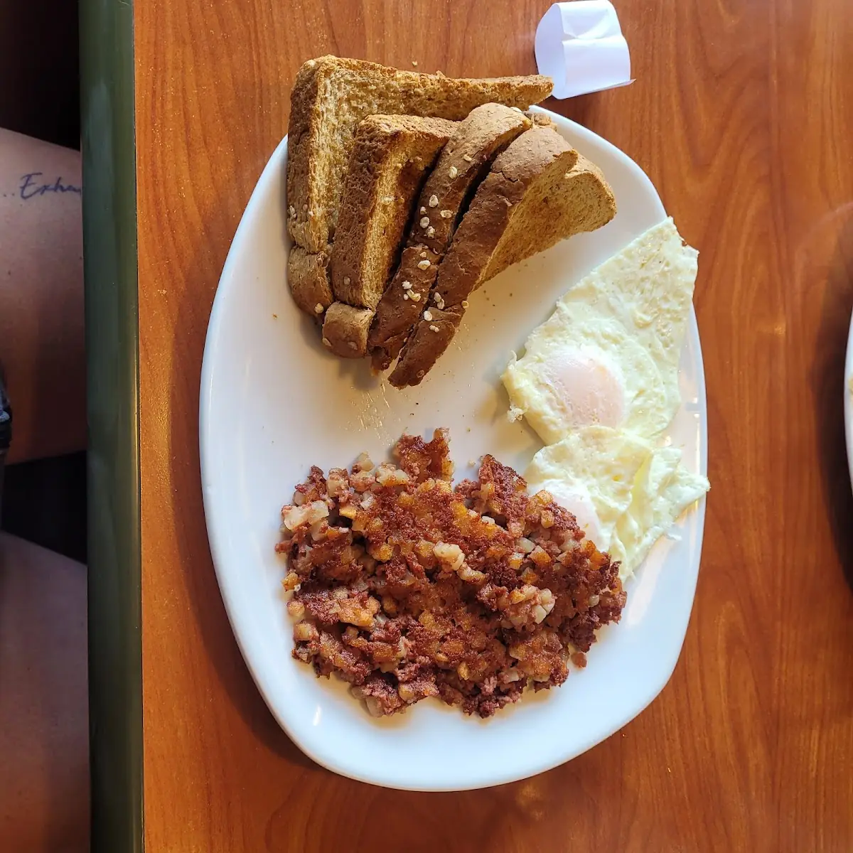 Corn Beef Hash & Eggs
