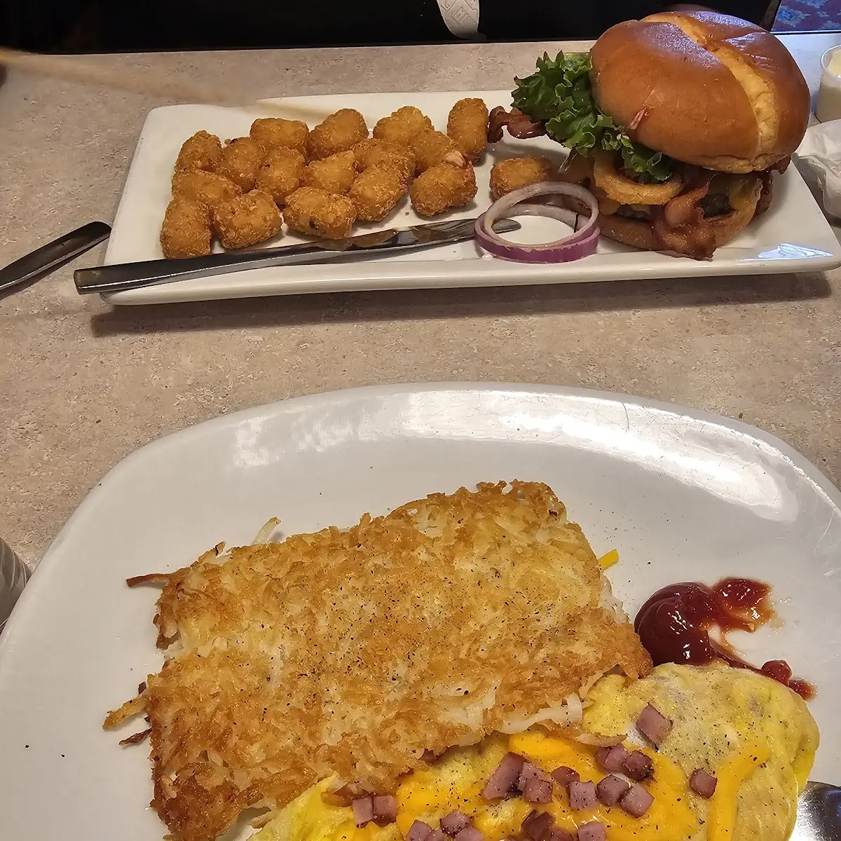 Ham Cheese & Egg Scrambler
