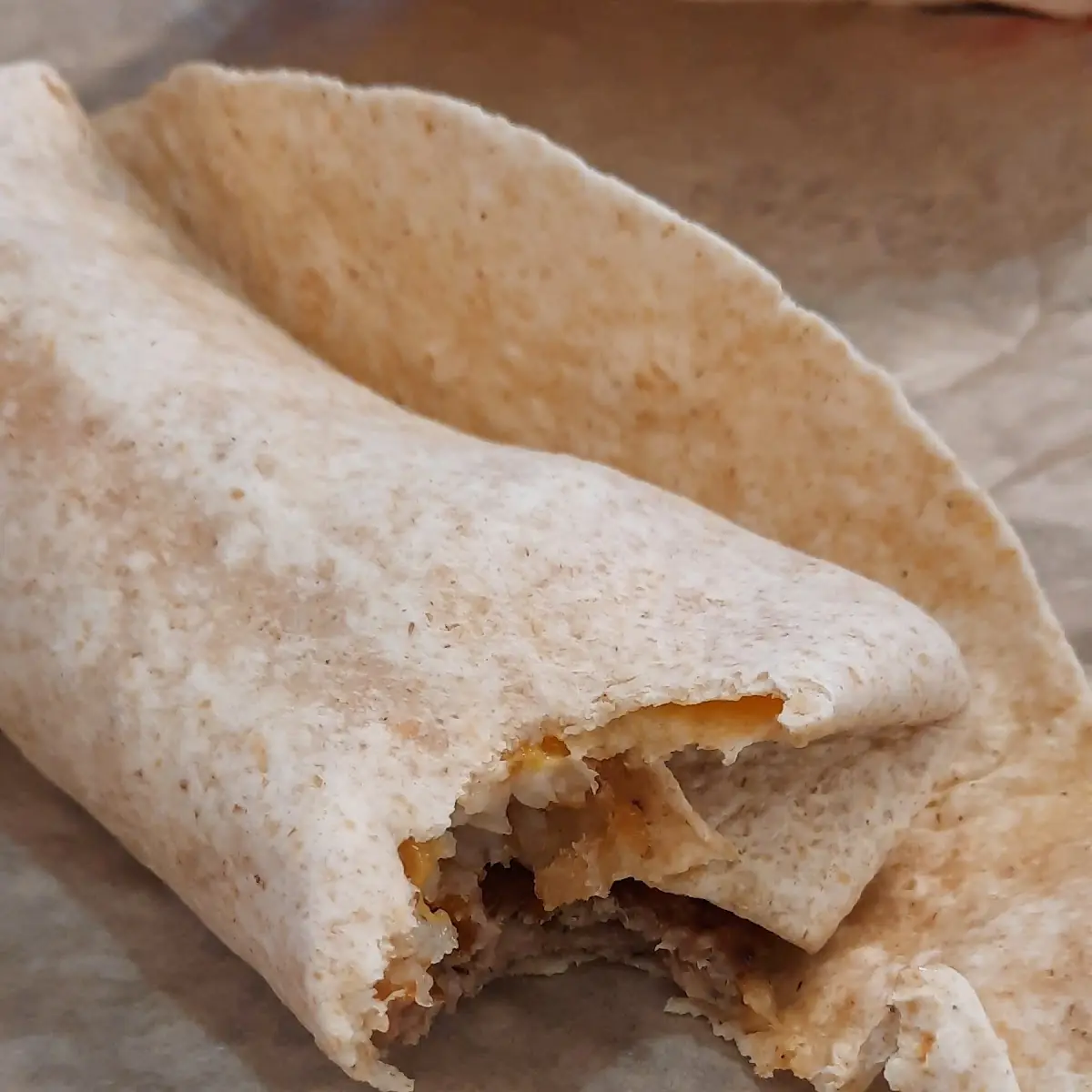 Sausage Egg and Cheese Wrap