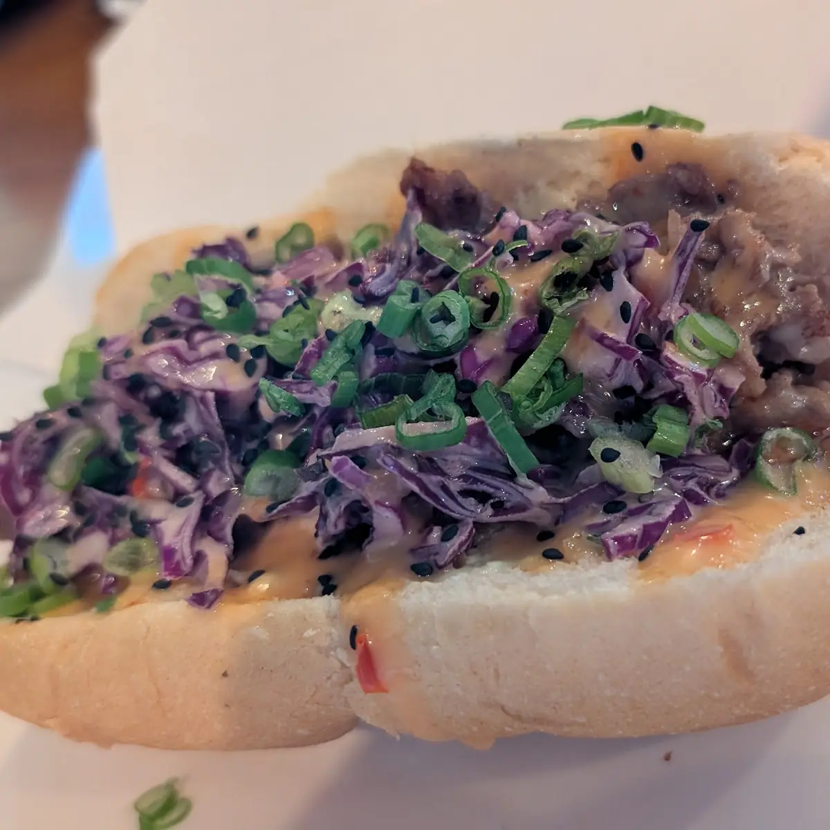 Asian Cheesesteak Sandwich