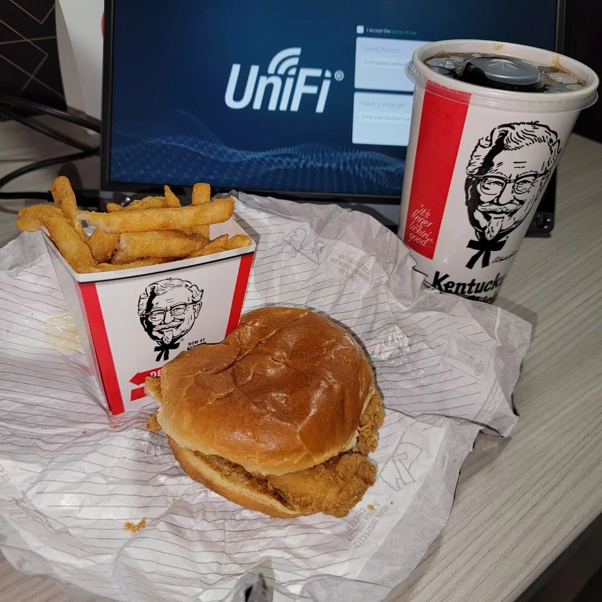 Fried Chicken Sandwich Combo