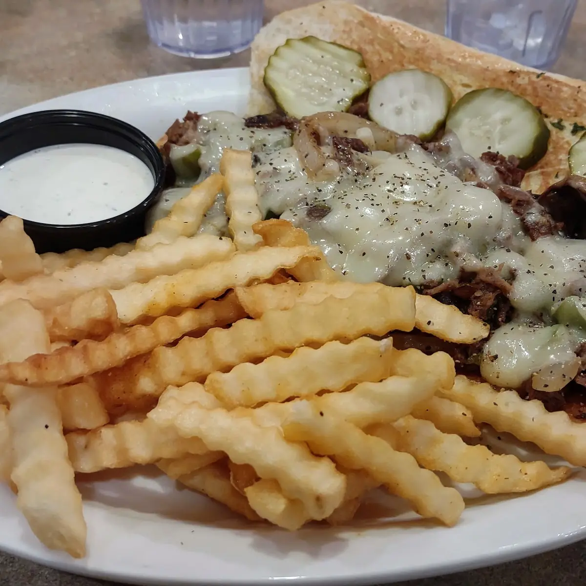 Philly Cheese Sandwich
