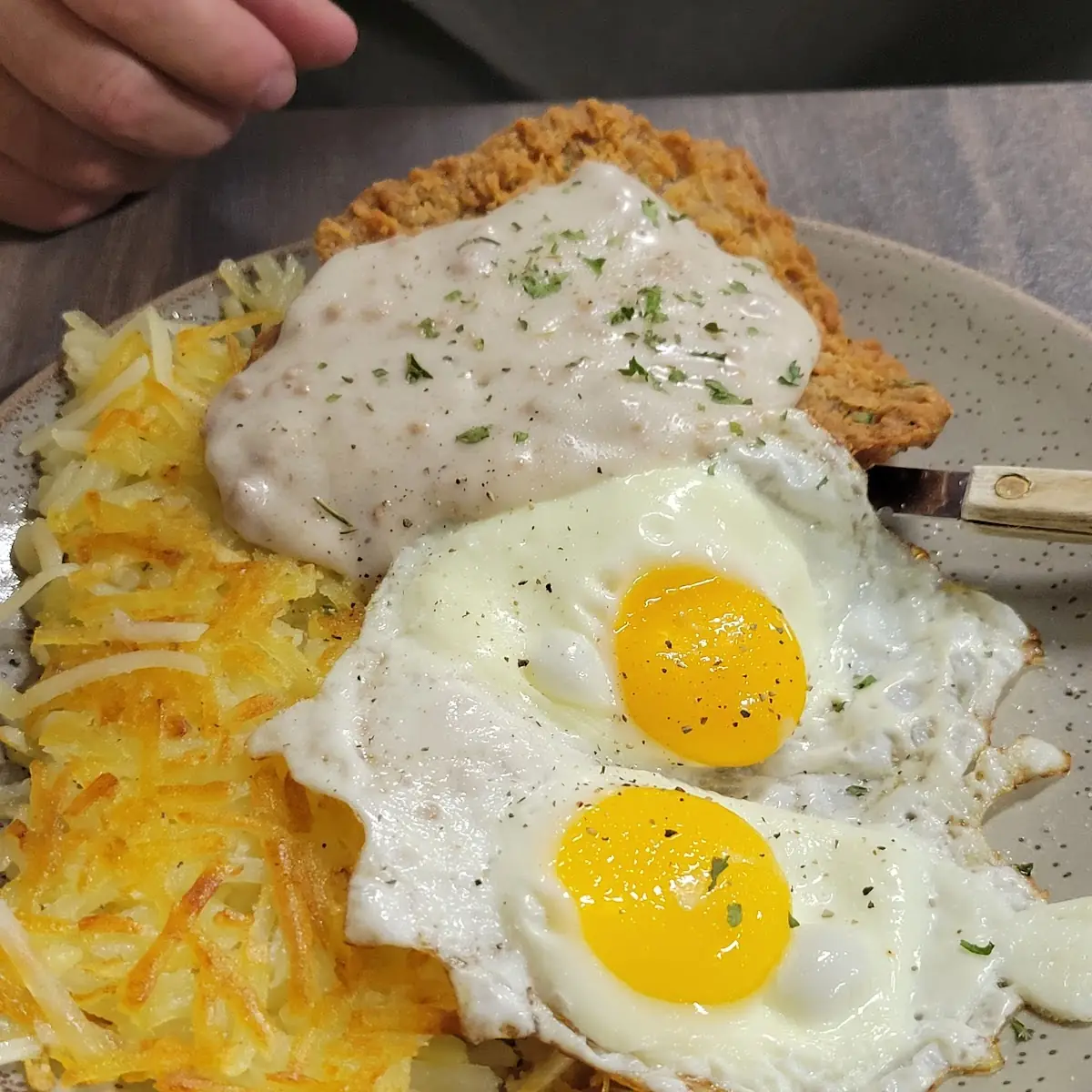 Chicken Fried Steak w Texas Toast