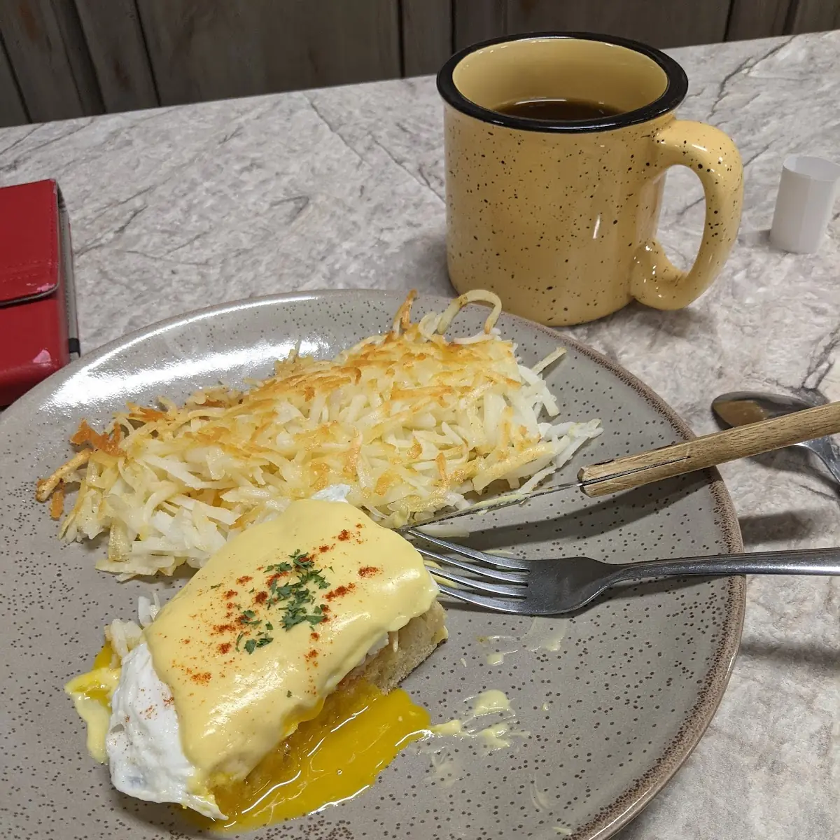 Eggs Benedict Half
