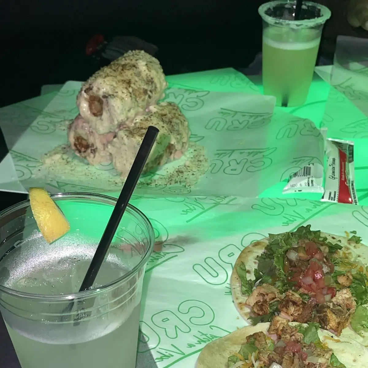 Chicken Tacos with Margarita