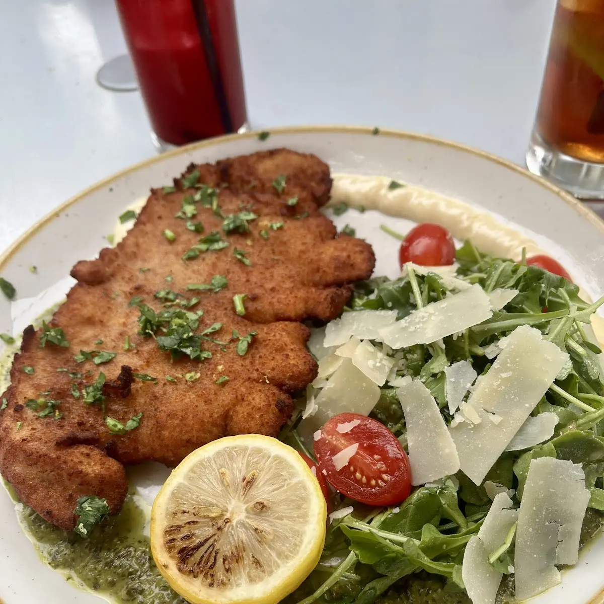 Side Chicken Schnitzel