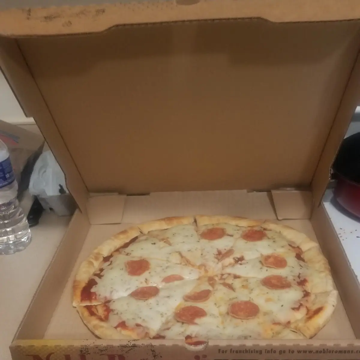 Supposed to Be a Pepperoni Pizza