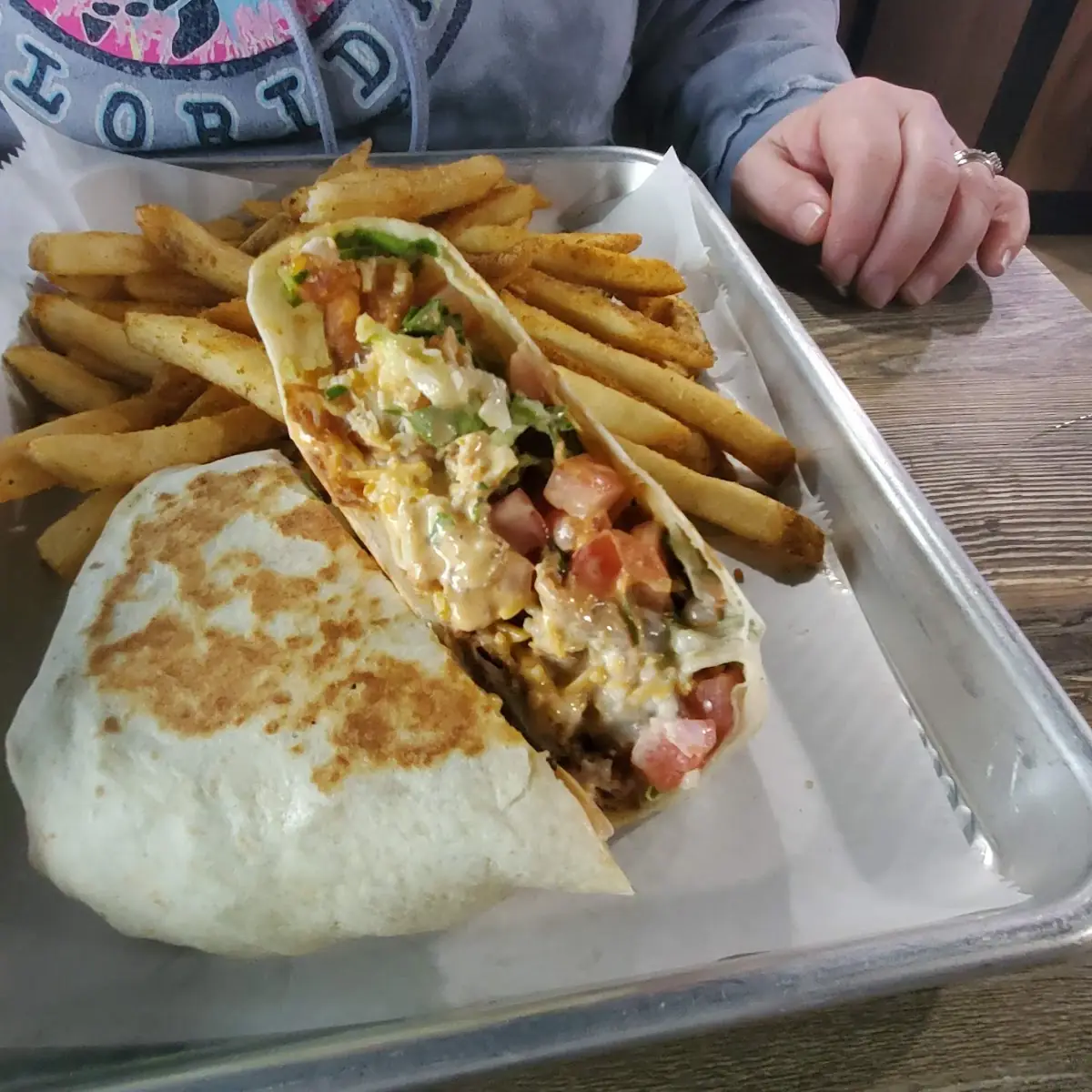 Chicken Bacon Ranch Flatbread