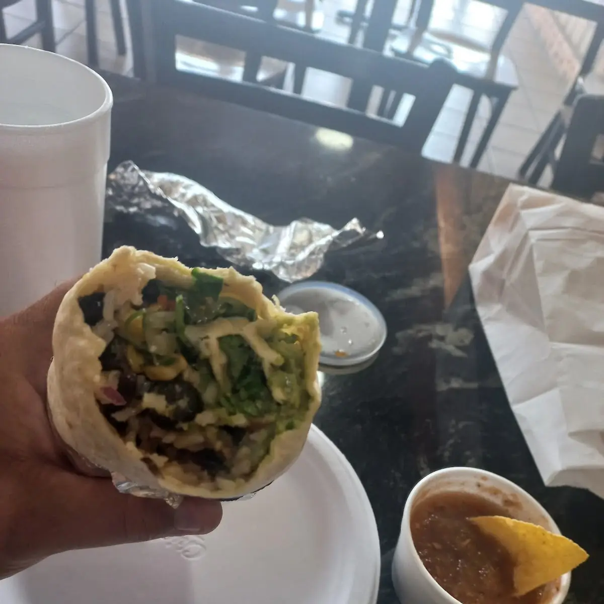 Ground Beef Burrito