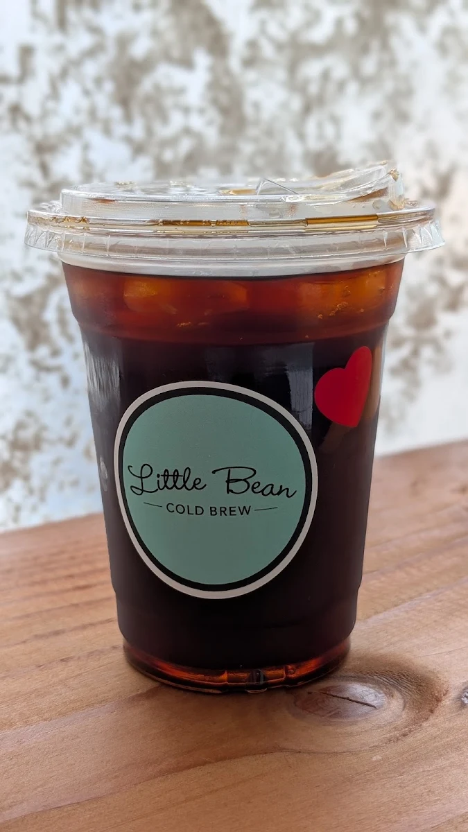 Iced Americano in Plastic Cup