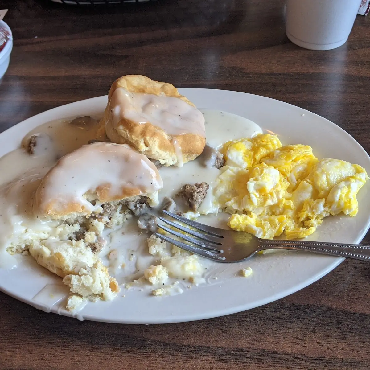 Biscuits and Sausage Gravy