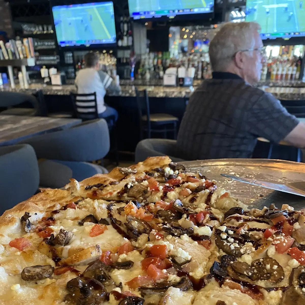 Chicken Bruschetta Pizza