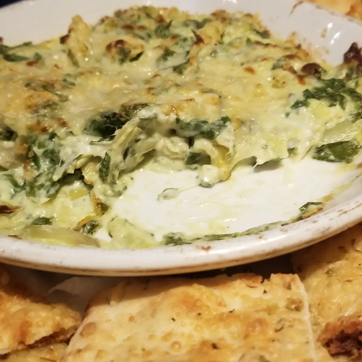 Spinach Dip Flatbread